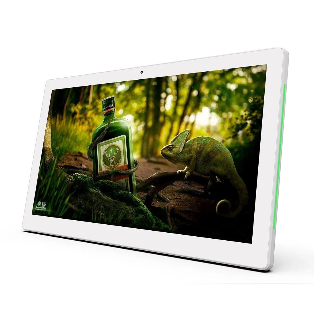 13.3 Inch Commercial Tablet Pc 2gb 16gb Android 8.1 Quad Core Tooth Wifi Ethernet Otg Led Light Bar