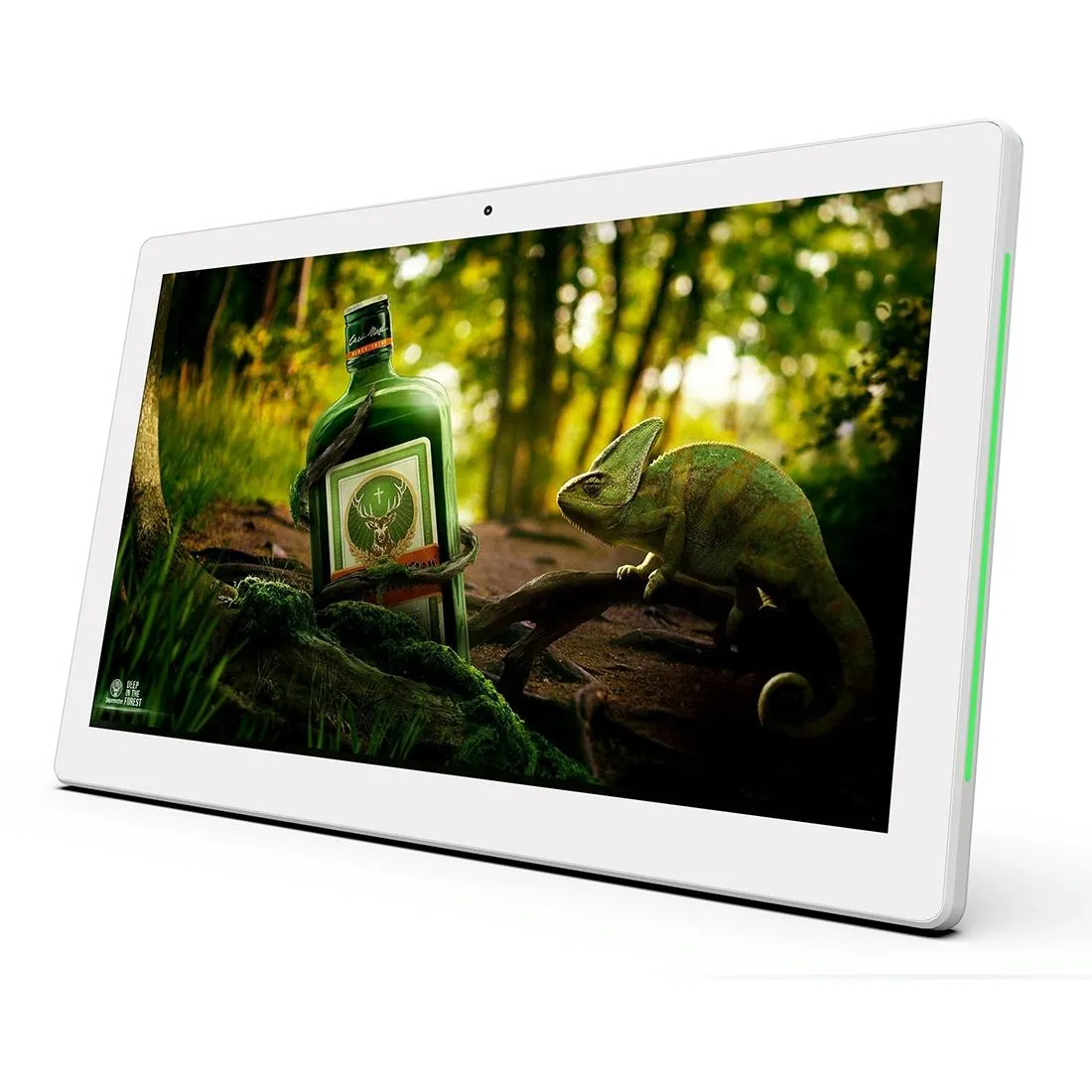 15.6 Inch Commercial Tablet Pc 2gb 16gb Android 8.1 Quad Core Tooth and Wifi and Ethernet and Otg Led Light Bar