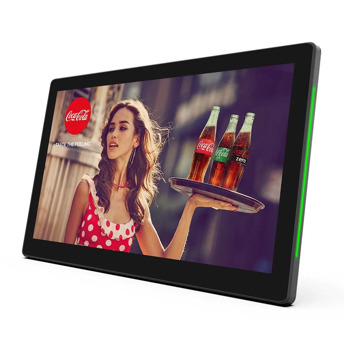 15.6 Inch Commercial Tablet Pc 2gb 16gb Android 8.1 Quad Core Tooth and Wifi and Ethernet and Otg Led Light Bar