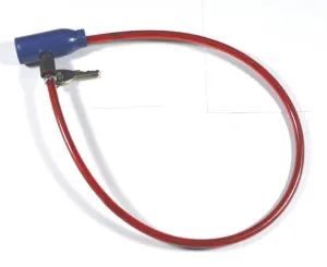 227 Steel Wire 0.6 Diameter Cable Lock with Keys (Bicycle Lock)