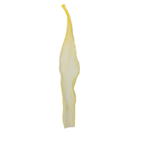 24" Yellow Plastic Mesh Bags, Case of 1,000