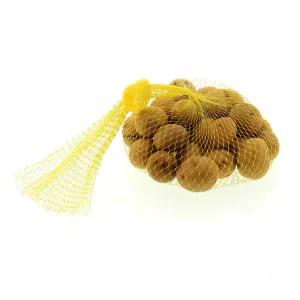 24" Yellow Plastic Mesh Bags, Case of 1,000