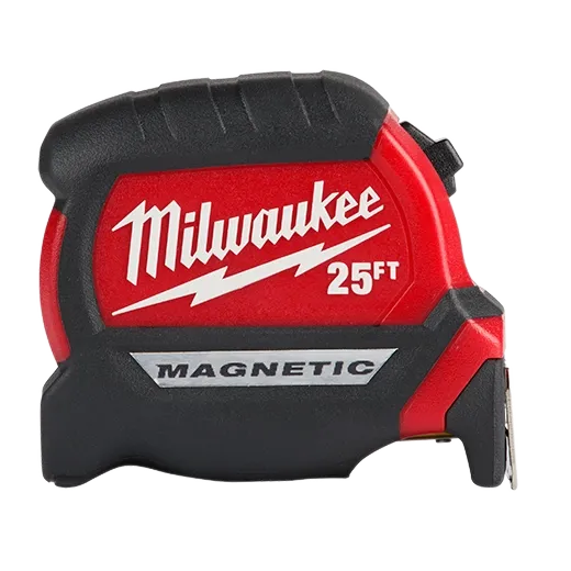 25ft Compact Magnetic Tape Measure