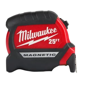 25ft Compact Magnetic Tape Measure