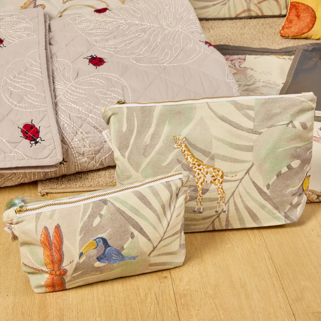 Baby It's A Wild World Small / Big Pouch