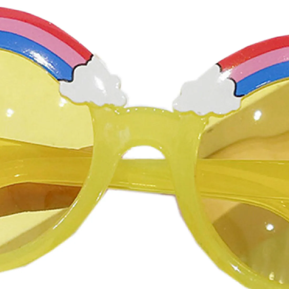 Babymoon Kids Unicorn Sunglasses Baby Photoshoot Prop - Yellow