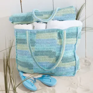 Bernat Crochet Beach Bag With Mat