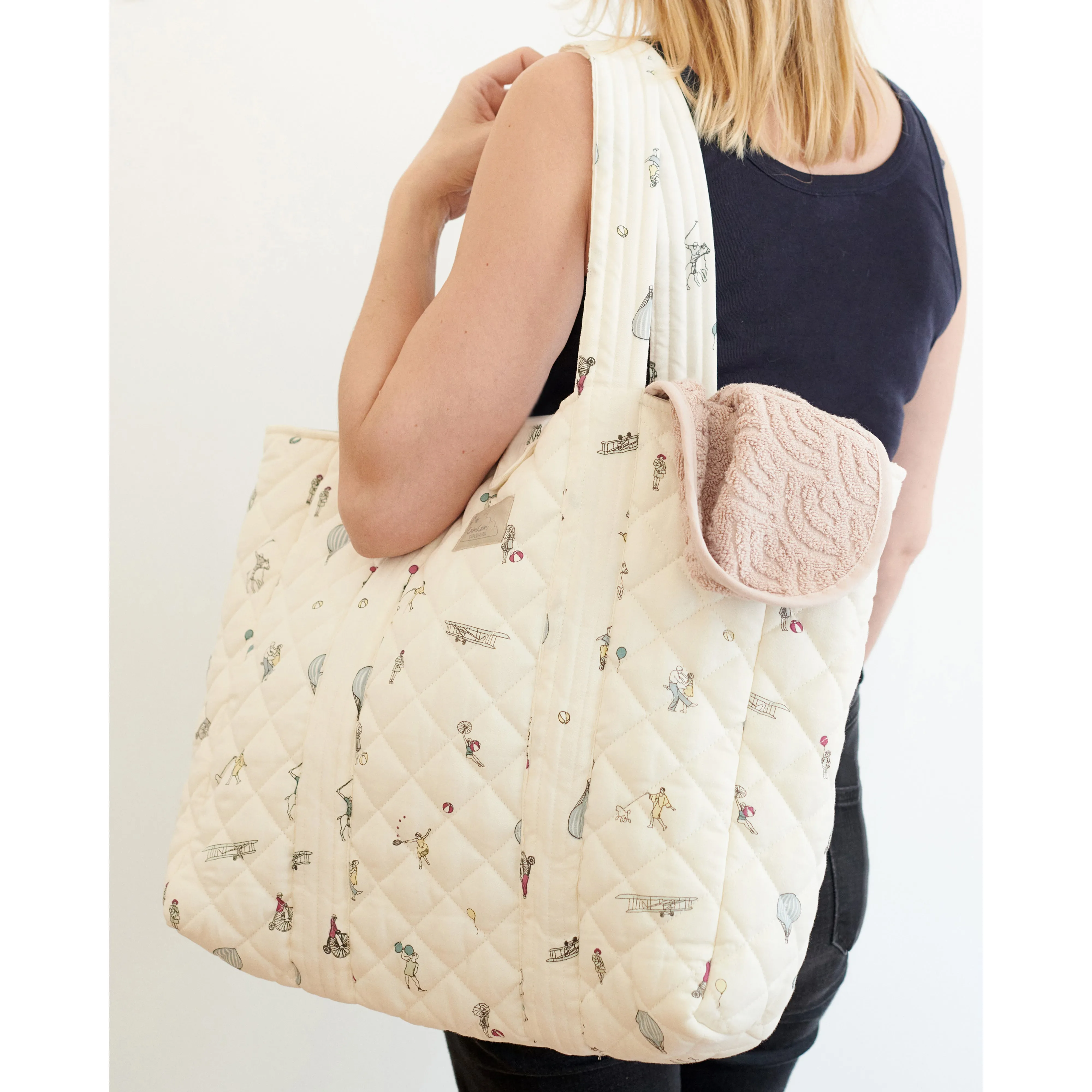 Cam Cam Copenhagen Tote Bag Quilt Holiday