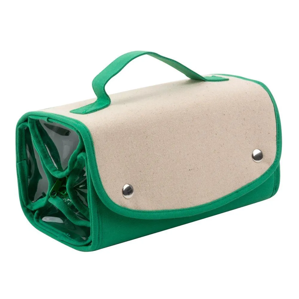 Canvas Roll Up Cosmetic/Accessory Organizer