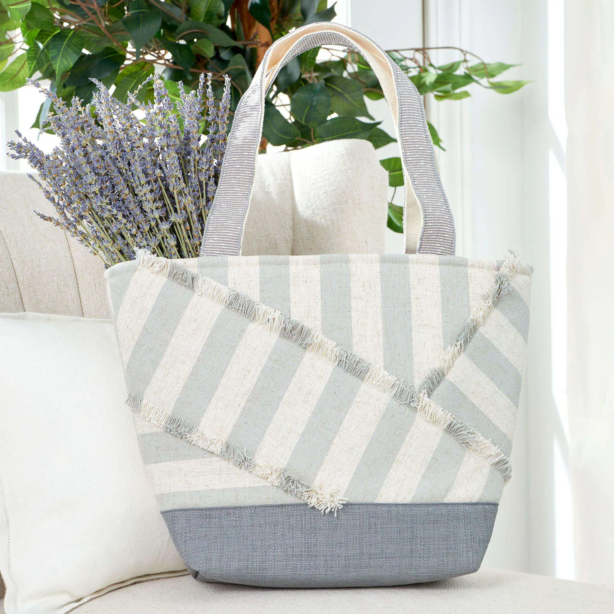 Coats & Clark Sewing Yikes, Stripes Tote