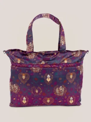 Disney Villains Super Be Plus Large Diaper Bag Duffel — Dark Purple