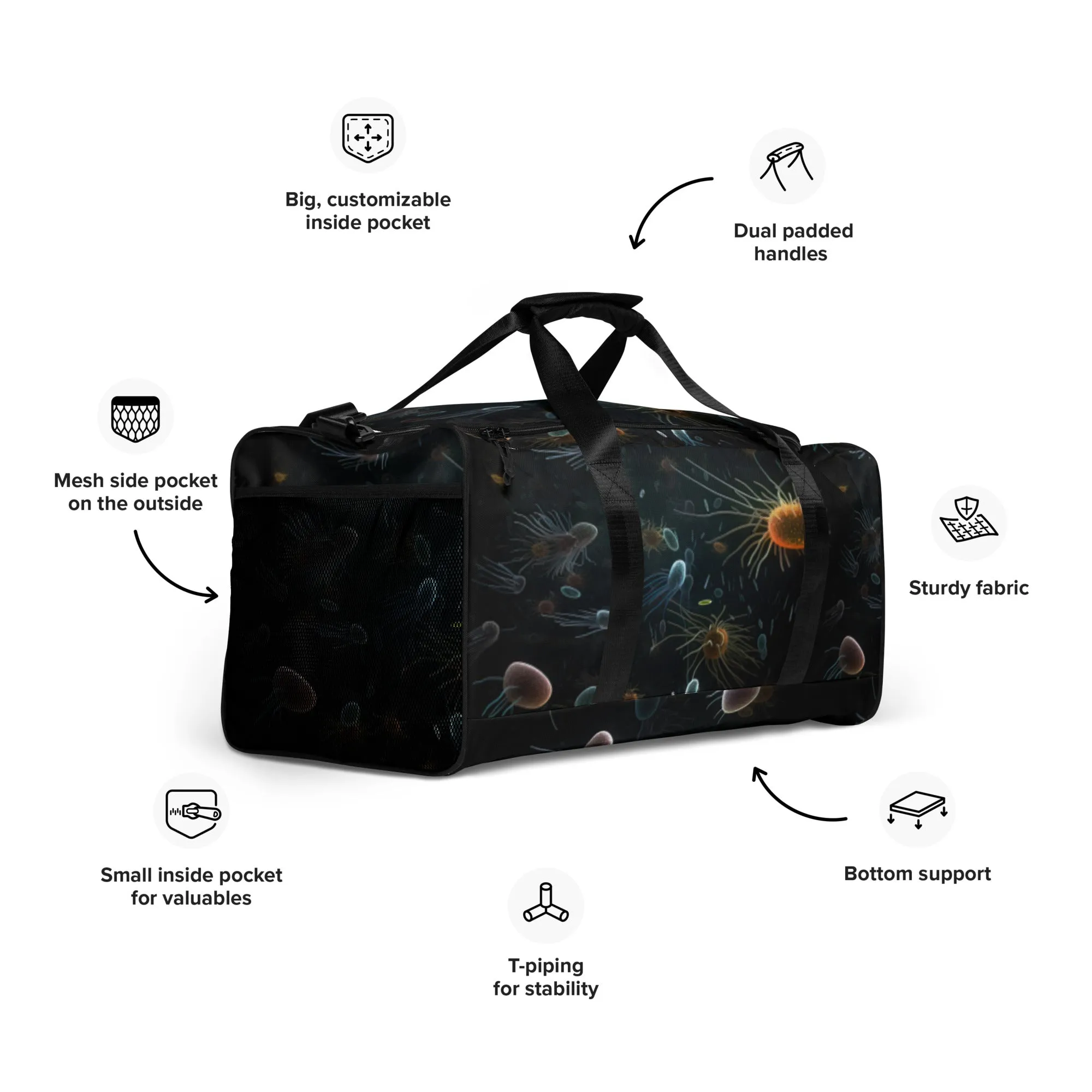 Duffle Bag Microbial Galaxy