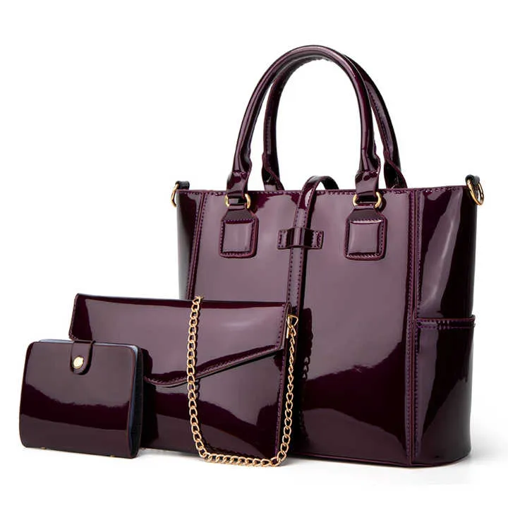 Elegant Fashion Big Vintage Leather-حقيبة كتف جلدية