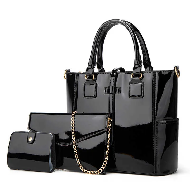 Elegant Fashion Big Vintage Leather-حقيبة كتف جلدية