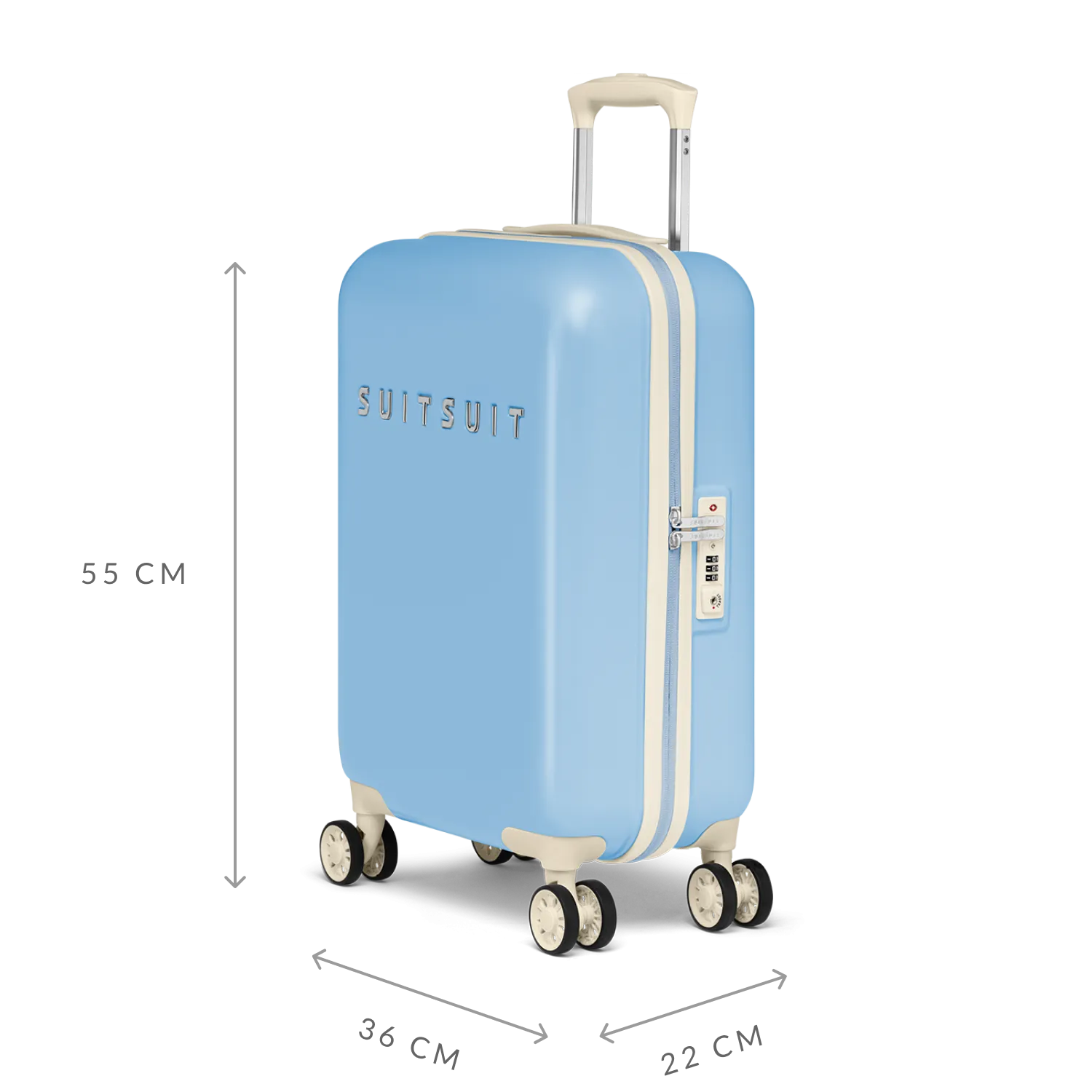 Fabulous Fifties - Chambray Blue - Duo Set (55/76 cm)