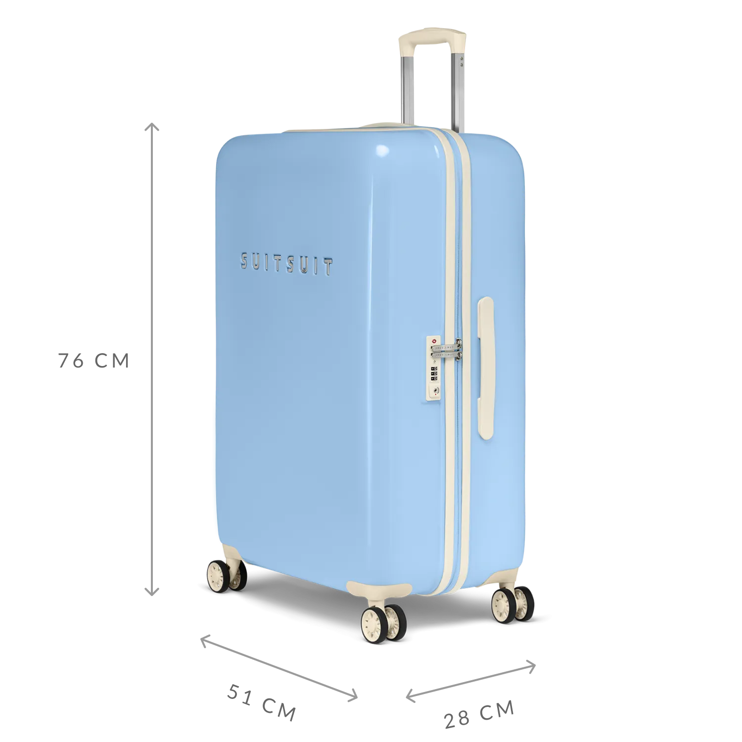 Fabulous Fifties - Chambray Blue - Duo Set (55/76 cm)