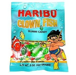 Gummi Clown Fish Bags