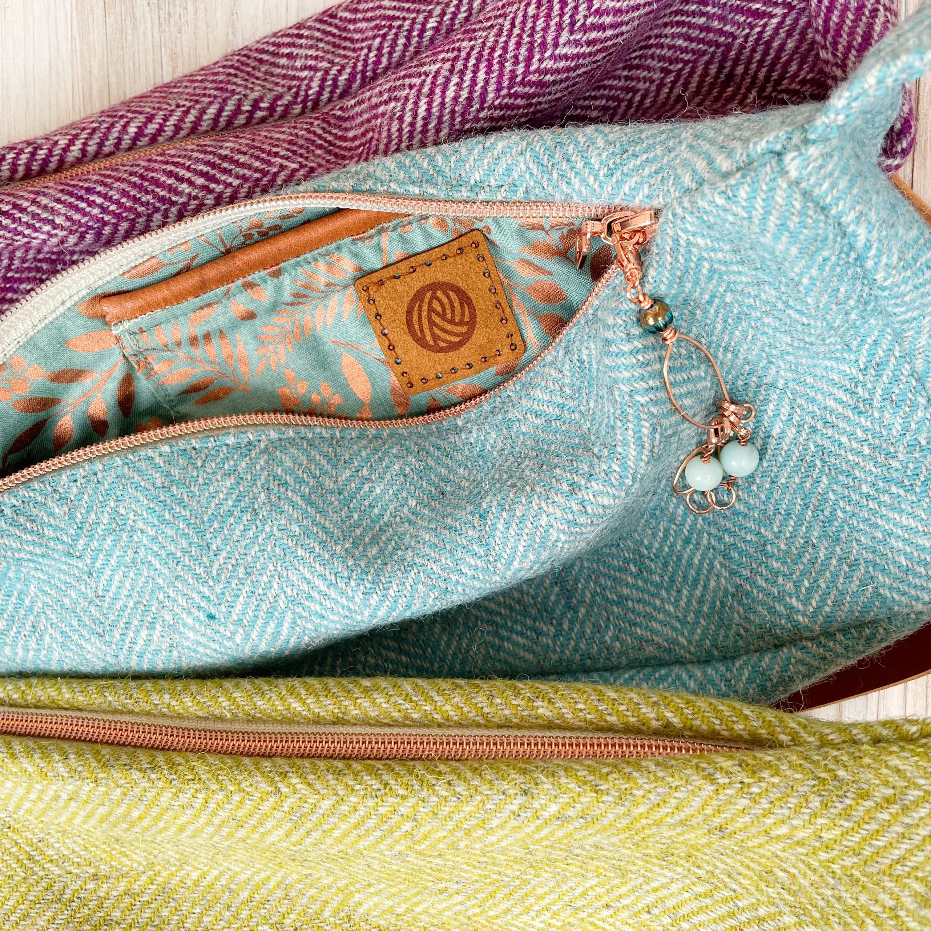 Harris Sling Wool Tweed Bag - Luskentyre