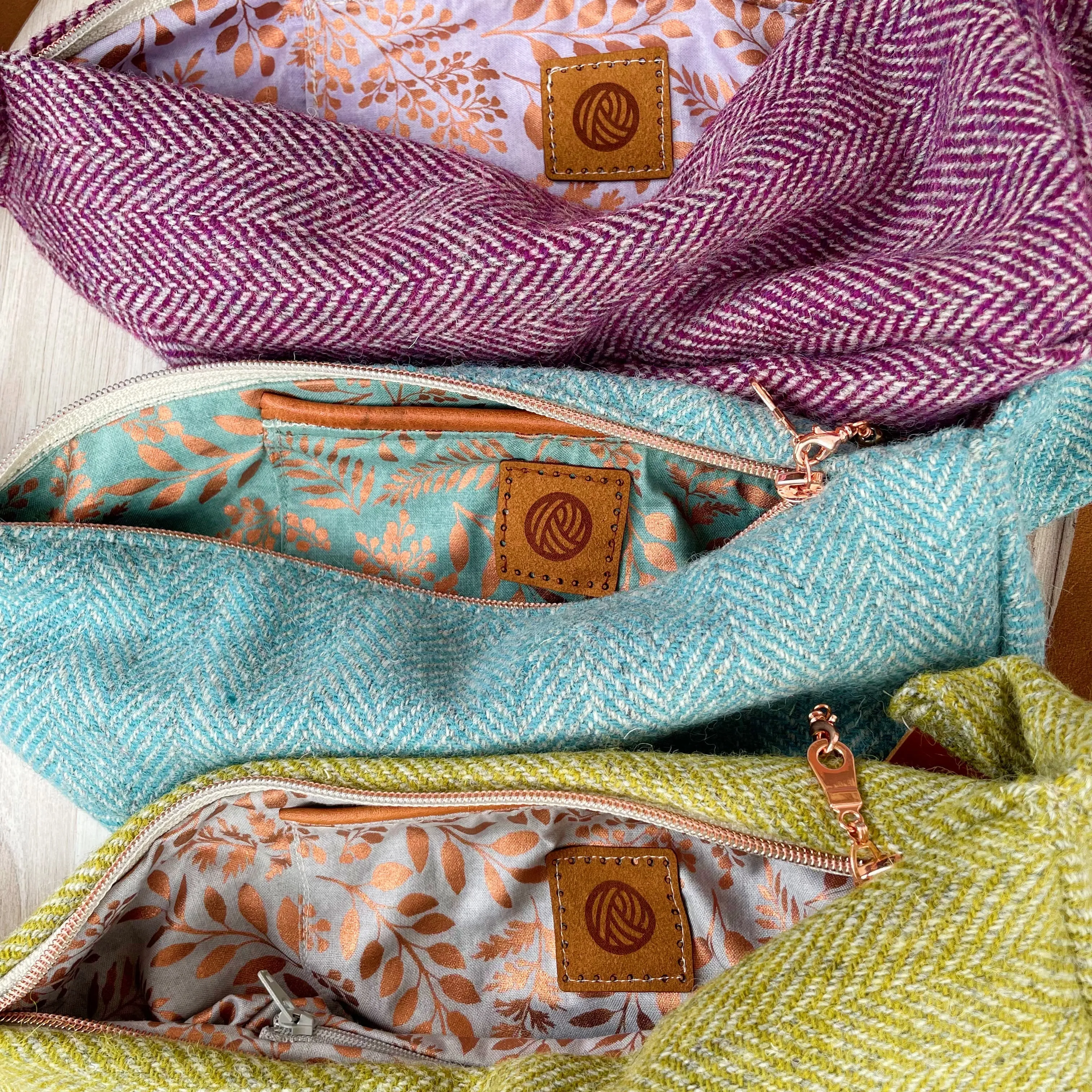 Harris Sling Wool Tweed Bag - Luskentyre