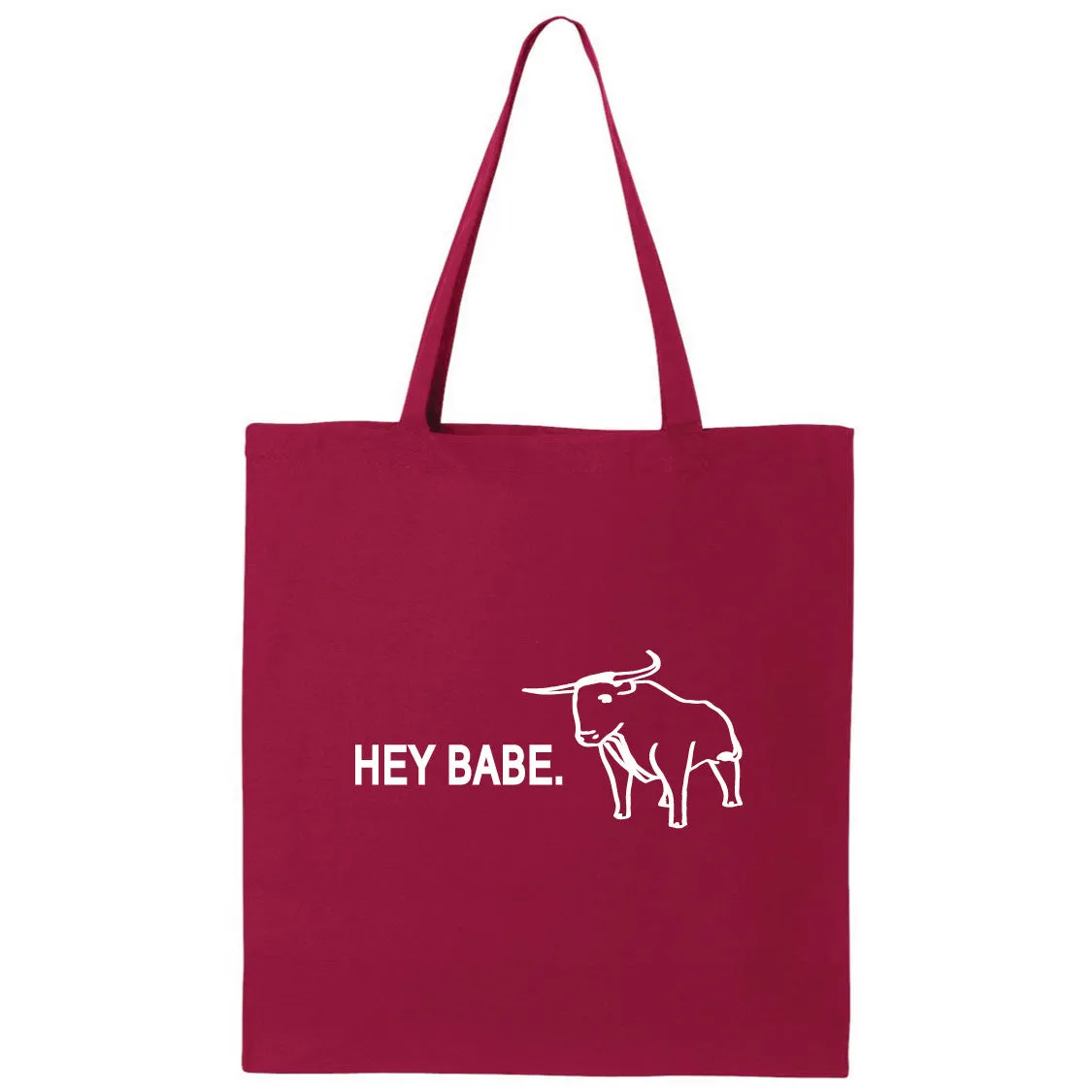 Hey Babe Minnesota Canvas Tote Bag