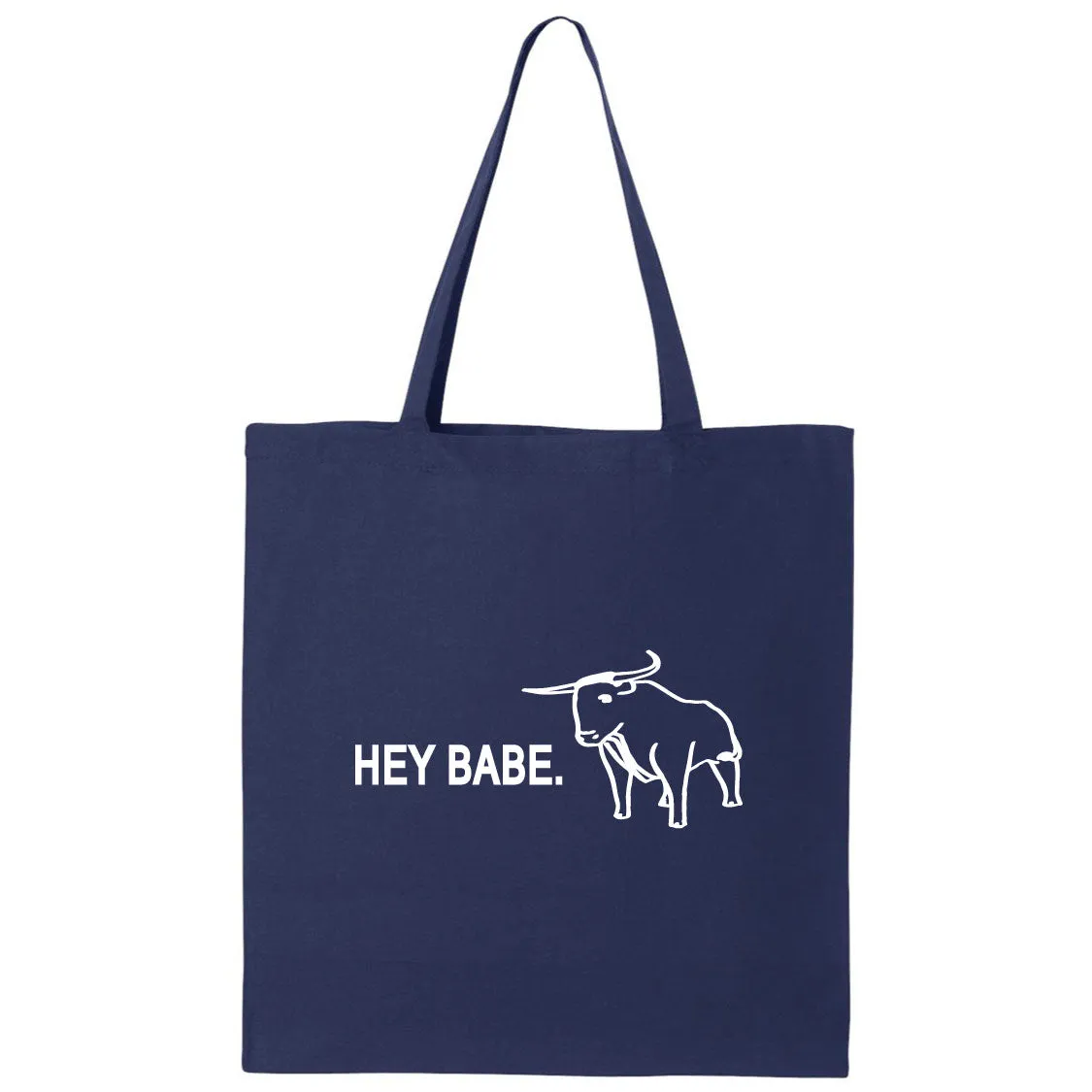 Hey Babe Minnesota Canvas Tote Bag