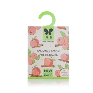 IRIS, Fragrance Sachet, Apple Cinnamon, 1 Packet, Home Fragrances, Fragrance Sachets for Closets/Drawers/Cupboards/Small Spaces, Fruity-and-Spicy Fragrance, Air Freshener, Size -13.2x5.5x16.5