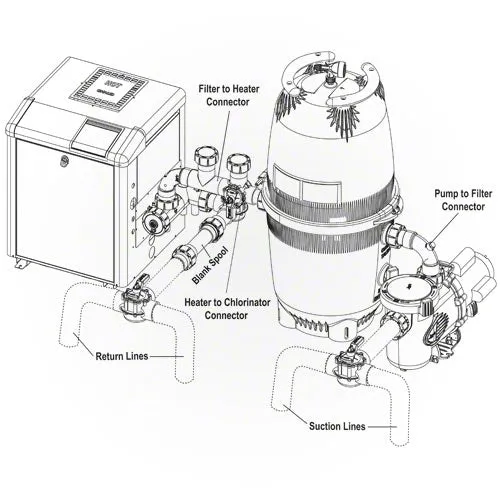 Jandy Versa Plumb Kit VPK-CVSLR