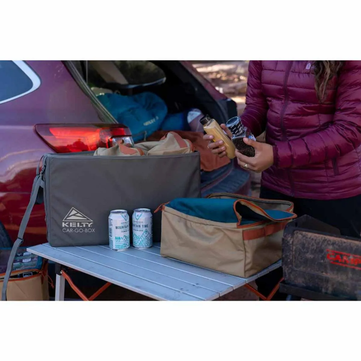 Kelty 46.5L Car-Go-Box - Beluga/Dull Gold