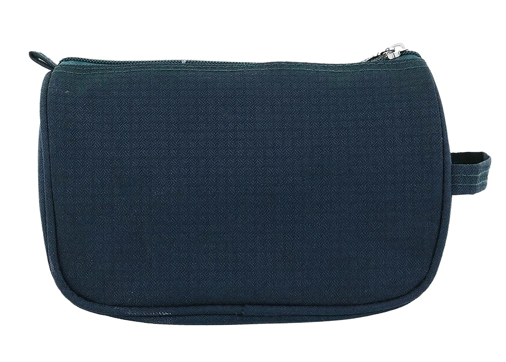 Kuber Industries Toiletry Travel Bags Shaving Kit/Pouch/Bag for Men and Women with 2 Main Compartment (Set of 2,Blue)-KUBMART11930