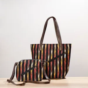 Kutch Handcrafted Cotton Shoulder Bag (Set of 2)