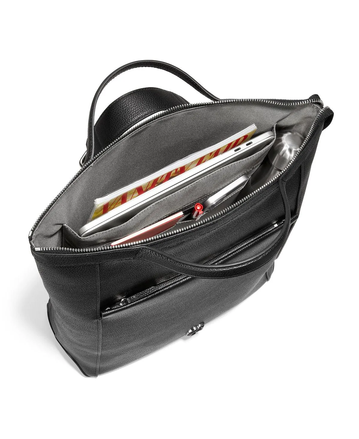Leather convertible backpack Grand Ambition Cole Haan, black