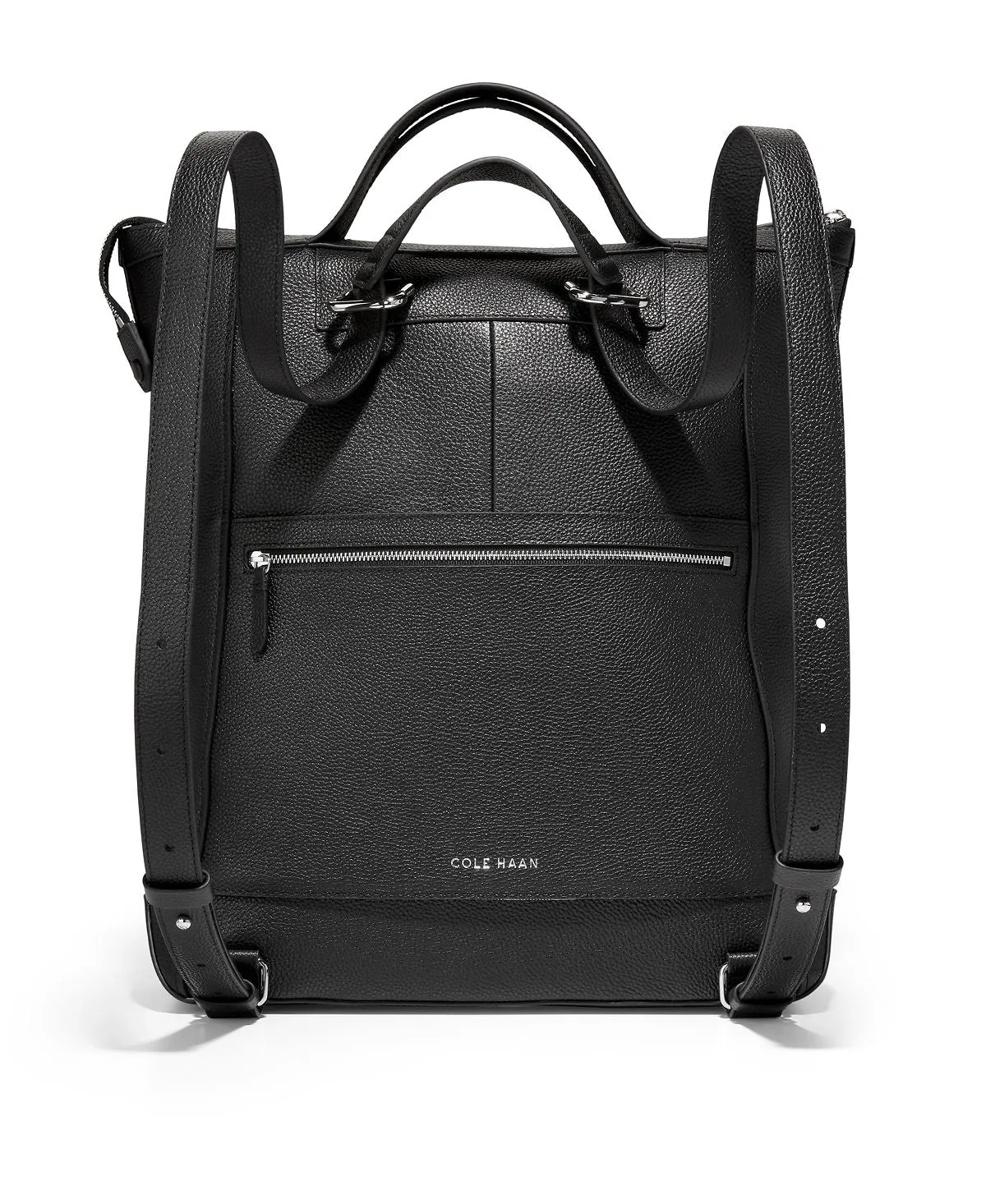 Leather convertible backpack Grand Ambition Cole Haan, black