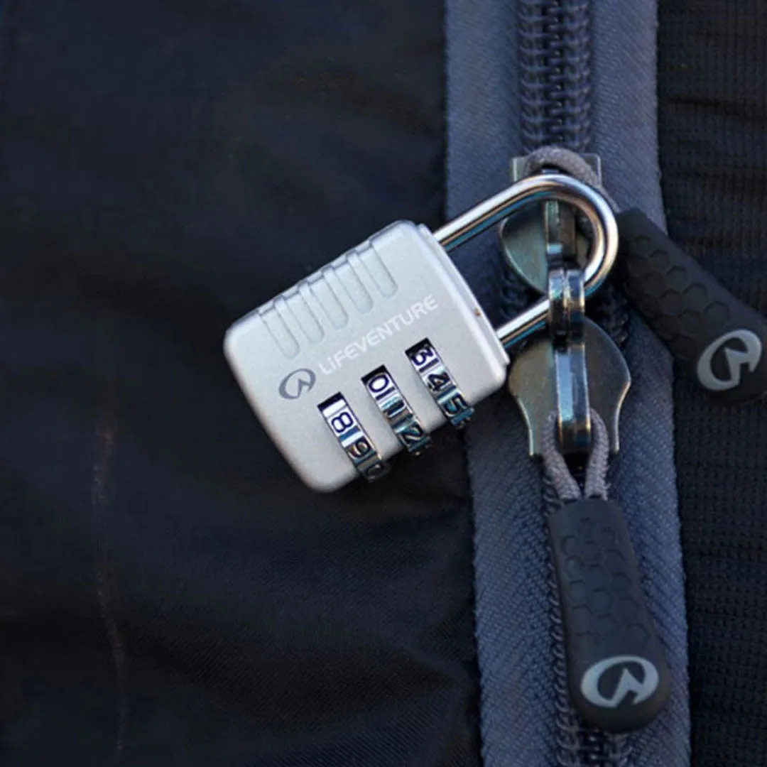 Lifeventure 3 Dial Combination Padlock