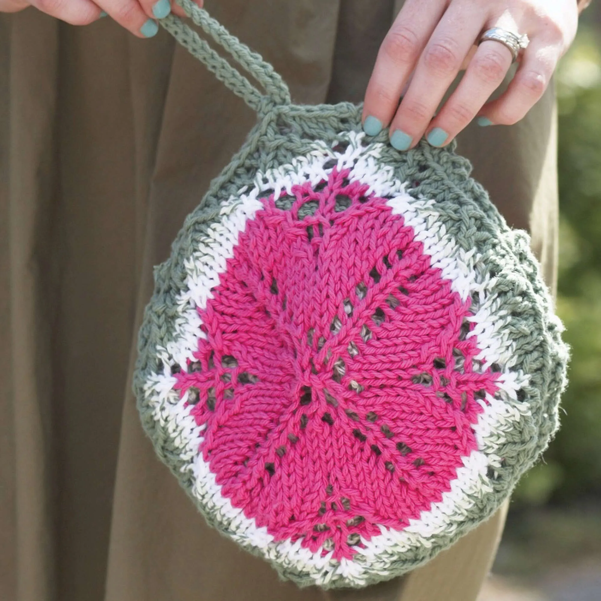 Lily Sugar'n Cream Melon Pocket Bag