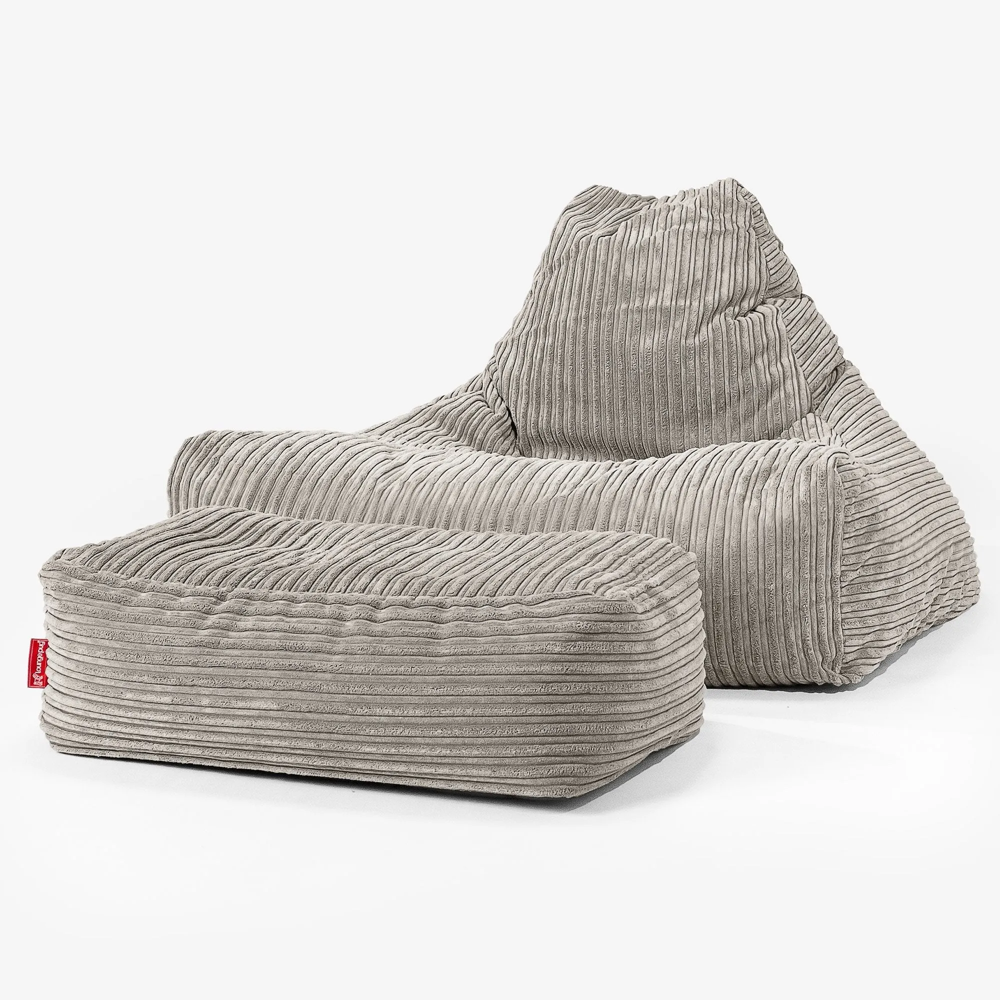 Lounger Beanbag - Cord Mink