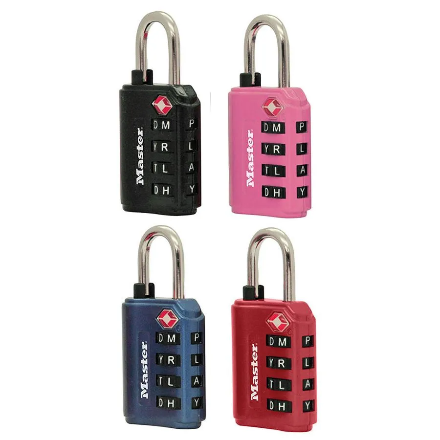 Master Lock TSA-Approved Luggage Combination Lock