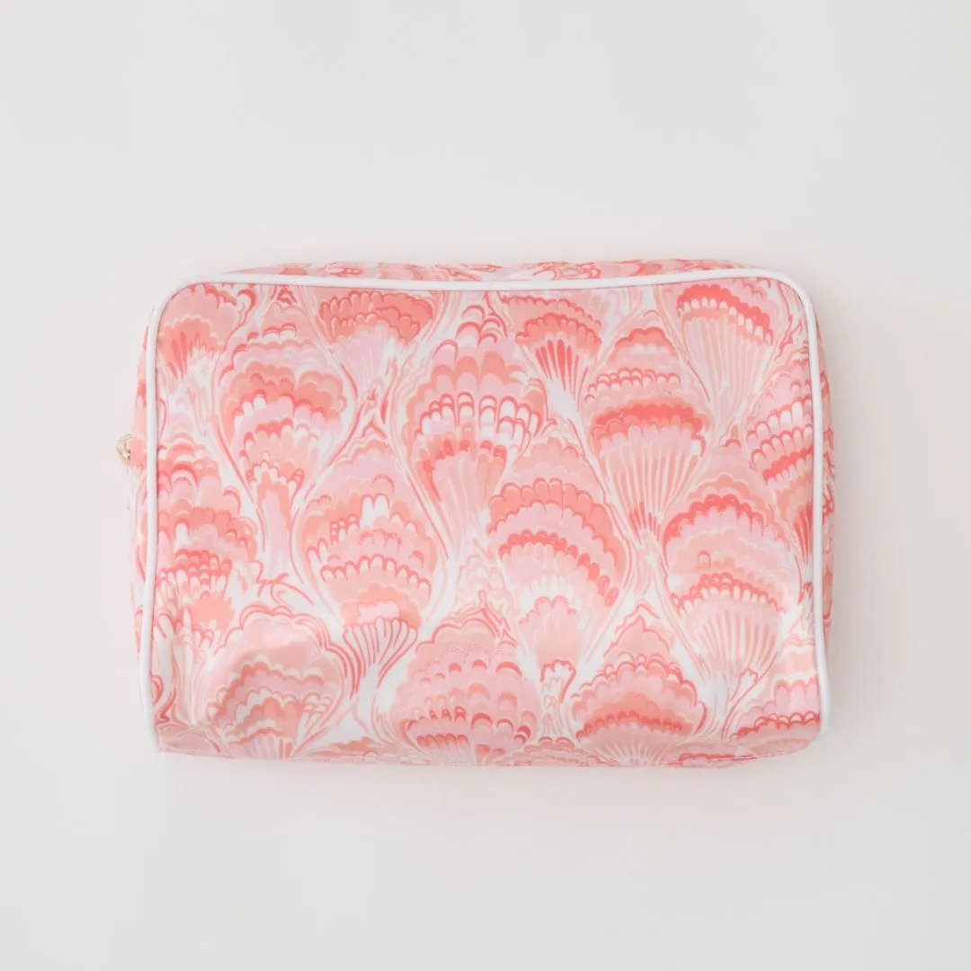 Meg Braff x Weezie Large Patterned Toiletry Bag