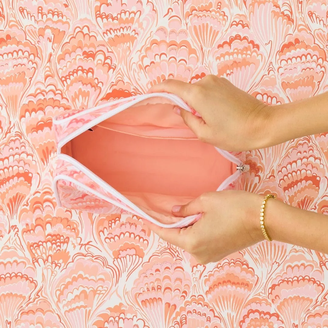 Meg Braff x Weezie Mini Patterned Toiletry Bag