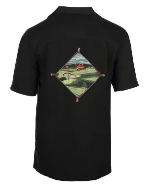 Men's Hawaiian Embroidery Shirt - Casa De Campo