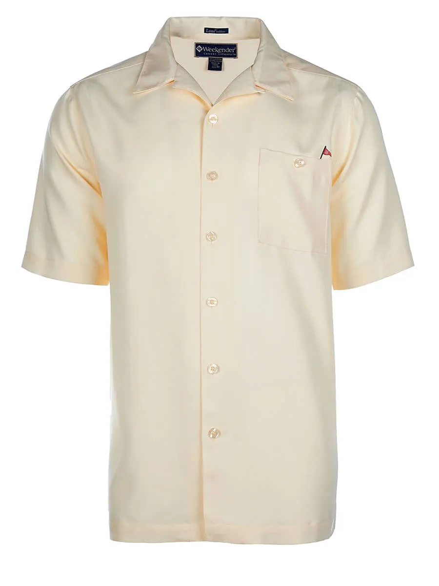 Men's Hawaiian Embroidery Shirt - Casa De Campo