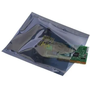 Metallic Static Shielding ESD Poly Bags. 10 x 12
