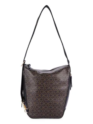 Moss Calvin Klein convertible backpack, brown