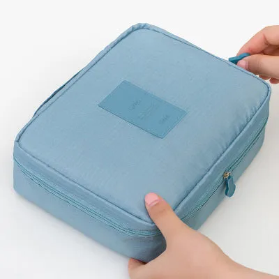 Neceser Zipper new Man Women Makeup bag Cosmetic bag beauty Case Make Up Organizer Toiletry bag kits Storage Travel Wash pouch
