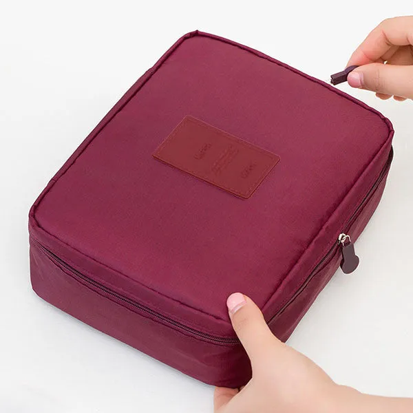 Neceser Zipper new Man Women Makeup bag Cosmetic bag beauty Case Make Up Organizer Toiletry bag kits Storage Travel Wash pouch
