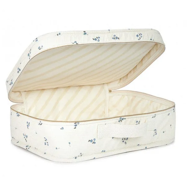 Nobodinoz Victoria Baby Suitcase 36x26x11cm | Lily Blue