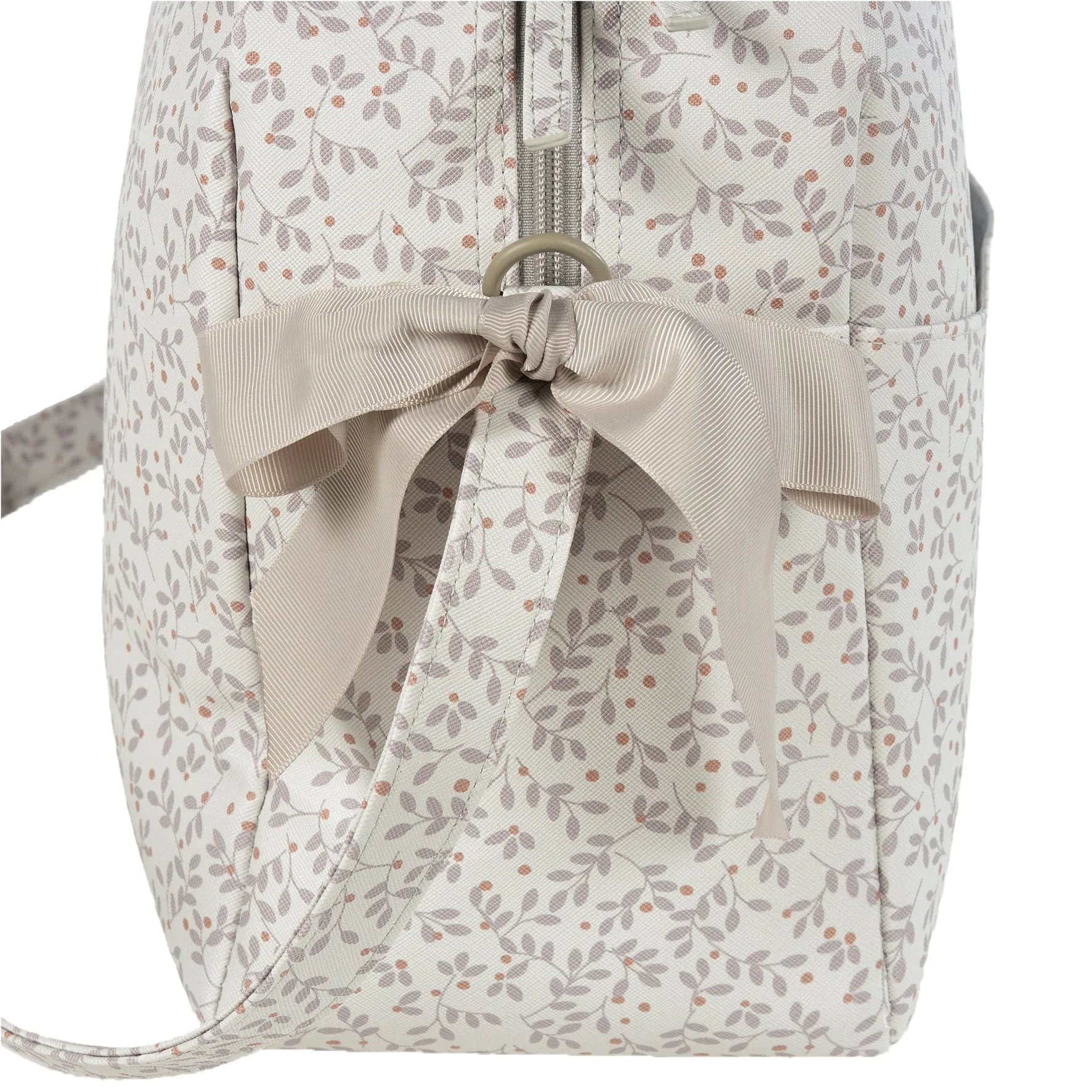 Pasito a Pasito Berries Grey Diaper Changing Bag
