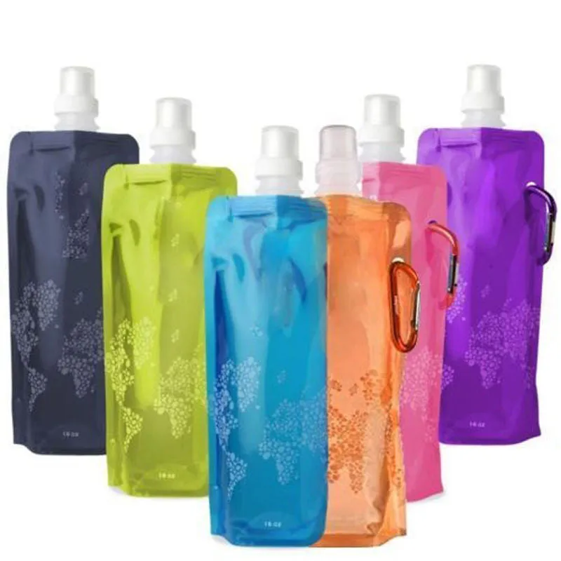 POP  Travel  Folding Journey Collapsible Plastic Bottle Bag Cups