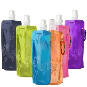 POP  Travel  Folding Journey Collapsible Plastic Bottle Bag Cups