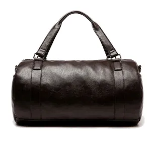 "The Weekender" Leather Duffle Bag