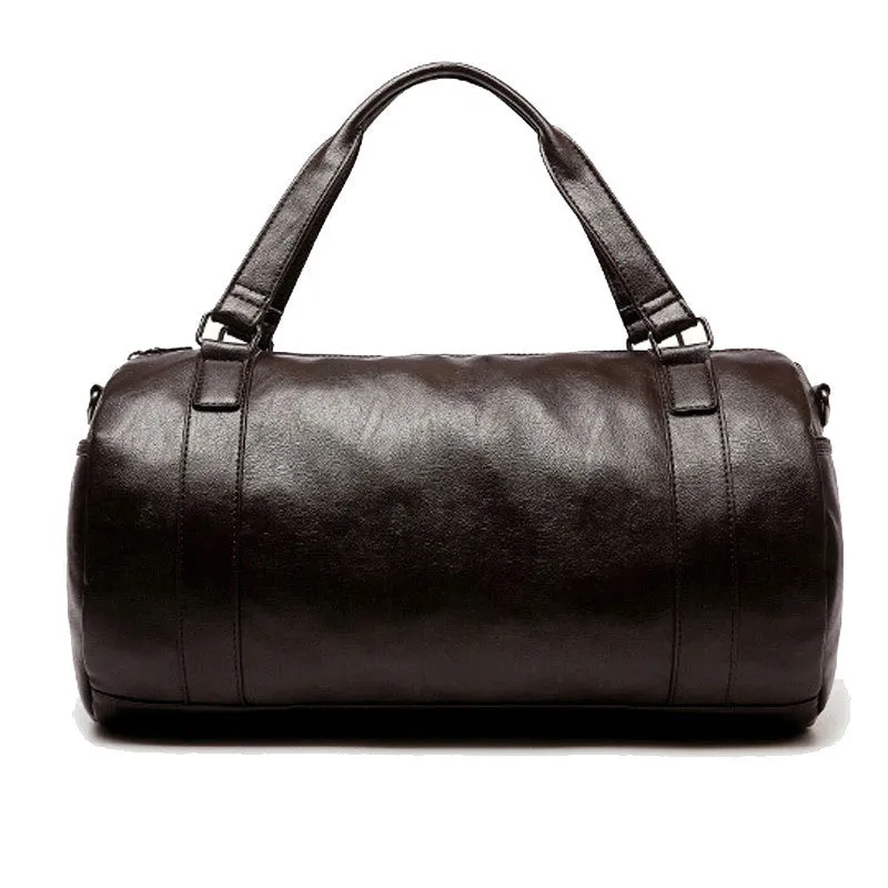 "The Weekender" Leather Duffle Bag